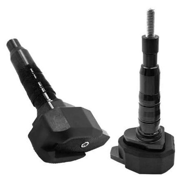 پروتکشن بدنه بلند موتور سیکلت وارون مدل نینجایی کد B-32-BLK بسته 2 عددی
