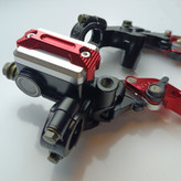 کتی کلاچ و ترمز موتور سیکلت وارون مدل پمپ دار کد B-8-RD بسته 2 عددی