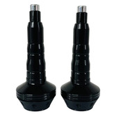 پروتکشن بدنه موتور سیکلت وارون مدل گوشکوبی CNC کد B-42-BLK بسته 2 عددی